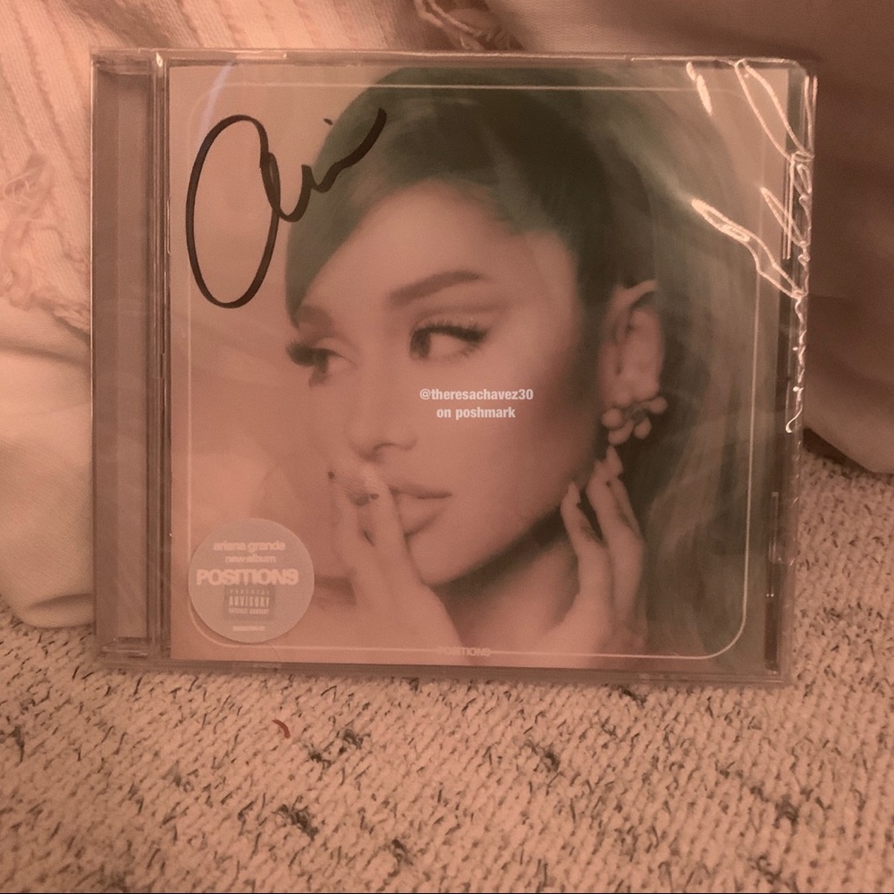 Ariana Grande Positions Signed CD